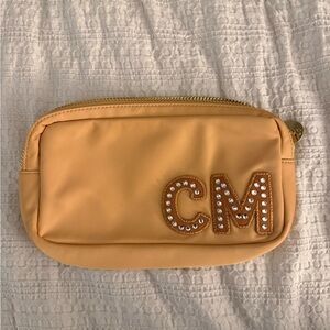 Stoney Clover Lane Pumpkin Small Pouch with CM stitching